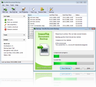 Insofta Document Backup 5.2 screenshot